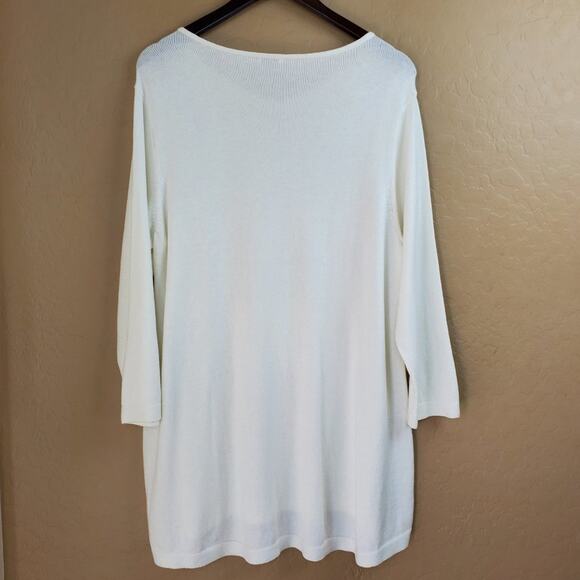 J. Jill Mixed Knit Tunic Sweater - Picture 6 of 9